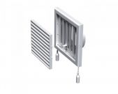Vents szellőzőrács zsalus 154x154
Csőcsatlakozóval MV100VR