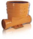 PVC KG Akna fenékelem  KGA-200/400 G
Egyenes átfolyású
